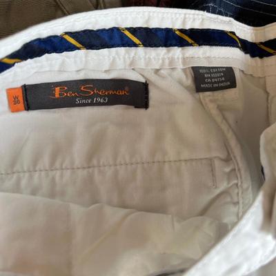 11 Pairs Menâ€™s Shorts XL - Ben Sherman, Tommy Bahama