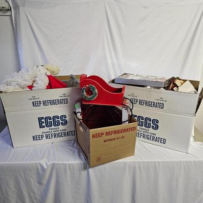 Huge Lot of Christmas Decor (G-JS)