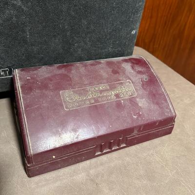 LOT 269B: Vintage Casco Electromatic Power Tool Kit w/ 50 Accessories