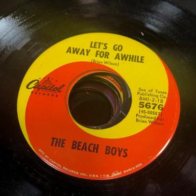 LOT 283B: Vintage Collection of 45s - Disney, Snoopy's Christmas, Steppenwolf, Four Tops, Dionne Warwick Sonny & Cher, The Surfaris & More
