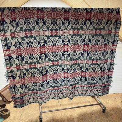 U1095 Antique Coverlet By D. Bell