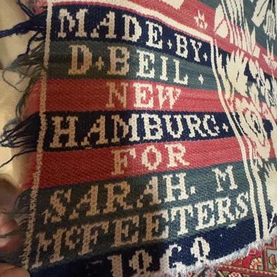 U1095 Antique Coverlet By D. Bell