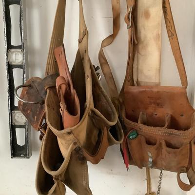 W771 America's Choice Leather Tool Belts, Pouches and Four Levels