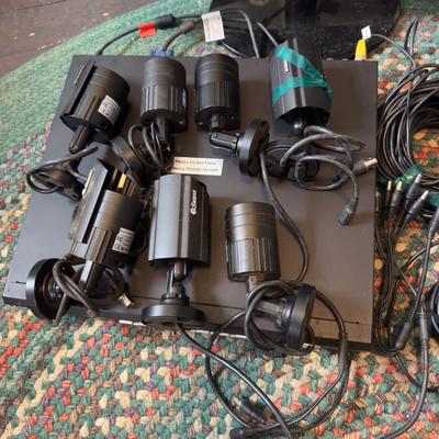 U 1099 Swann Surveillance System With Samsung Sync Master Monitor & Seven Cameras