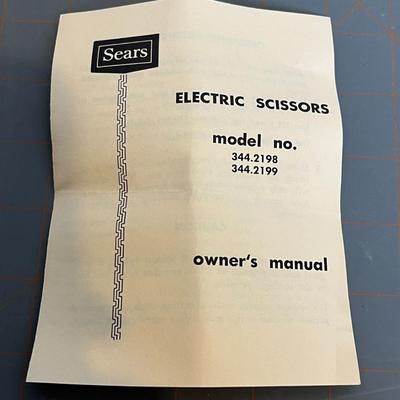 Vintage Electric Scissors