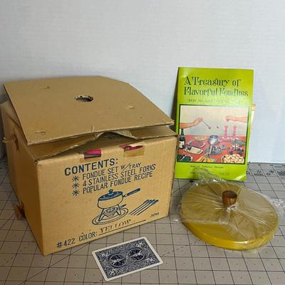 Vintage Fondue Kit (New in box)