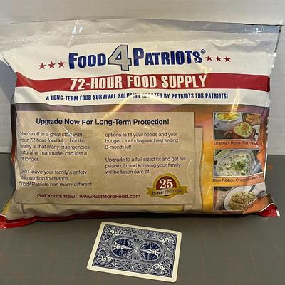 72-Hour Food Supply