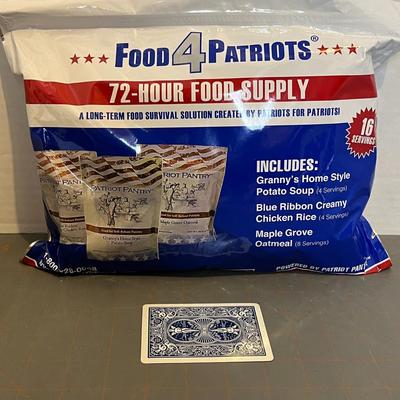 72-Hour Food Supply