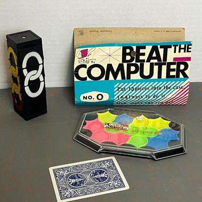 Puzzle Bundle - Beat the Computer & Rubik Cube