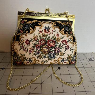 Vintage Ronte of Beverly Hills Tapestry Purse