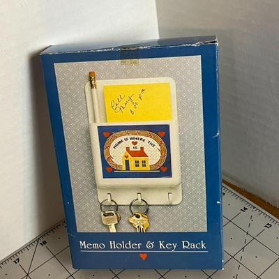 Memo Holder & Key Rack