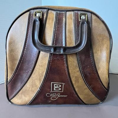 Vintage Brunswick Bowling Bag and Storm Eraser Ball