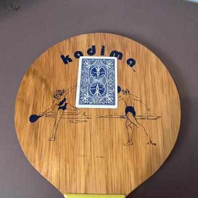 Vintage Wood Paddle Ball Paddles
