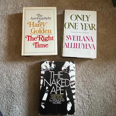 The Autobiography of Harry Golden The Right Time, Only One Year, The Naked Ape