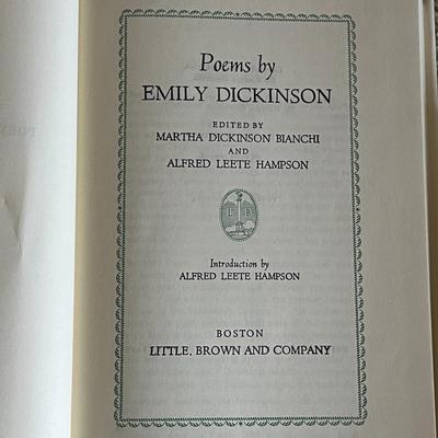 Poems by Emily Dickinson