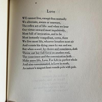 The Love Poems of Elizabeth and Robert Browning