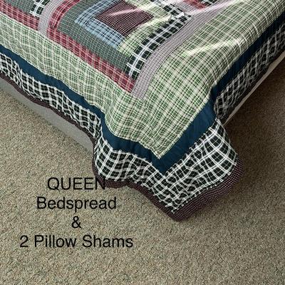 Quilt and Pillow Shams - Queen Size
