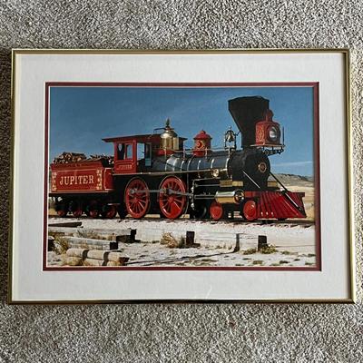 Framed Jupiter Train Print