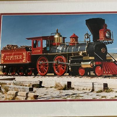 Framed Jupiter Train Print
