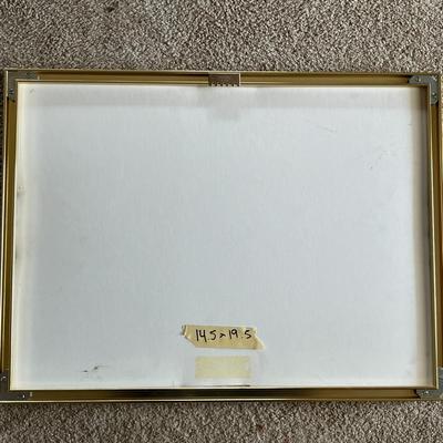 Framed Jupiter Train Print