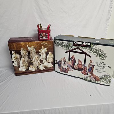 Three Nativity Sets (G-JS)