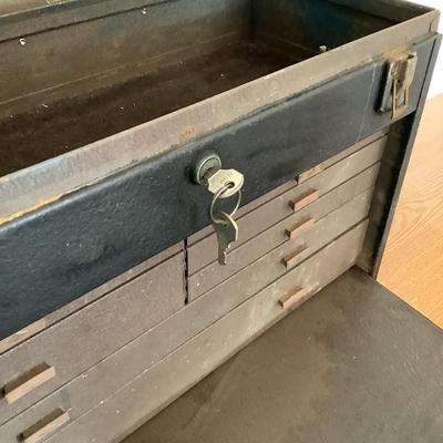 W777 Vintage Kennedy Machinist Chest Tool Box