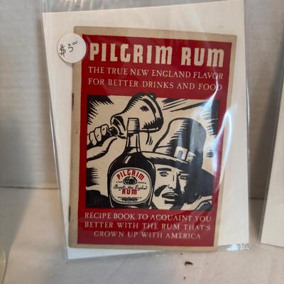 U 1258 "Complaint Department" Display With Pilgrim Rum Advertisement And Gas Advertisement