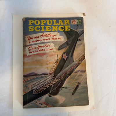 U 1259 Popular Science Full Magazine April 1942