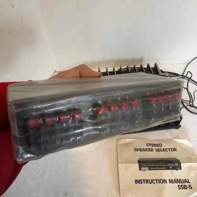 U 1260 Punch 400 a4 Amplifier & Stereo Speaker Selector SSB-5