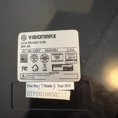 U 1262 Vision Max LCD Projector Model HD3K
