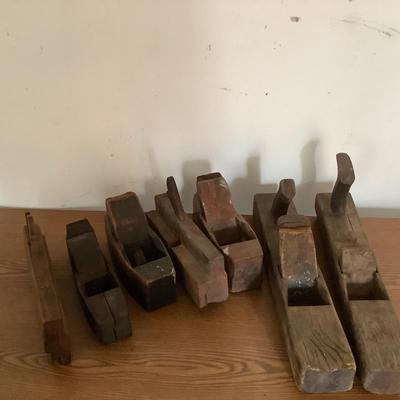 W789 Vintage Wooden Planes , Tools