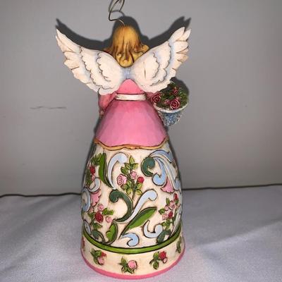 JIM SHORE HEARTWOOD CREEK JUNE ANGEL ROSE PEARL 2008