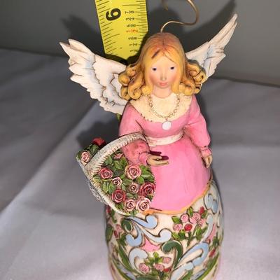 JIM SHORE HEARTWOOD CREEK JUNE ANGEL ROSE PEARL 2008