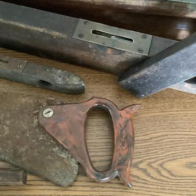 W790 Antique Wooden Tool Lot