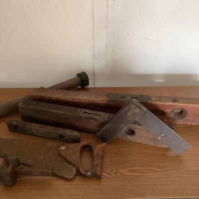 W790 Antique Wooden Tool Lot