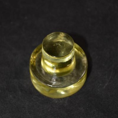 Vintage Glass Wasp Trap with Stopper 5.75"x4"