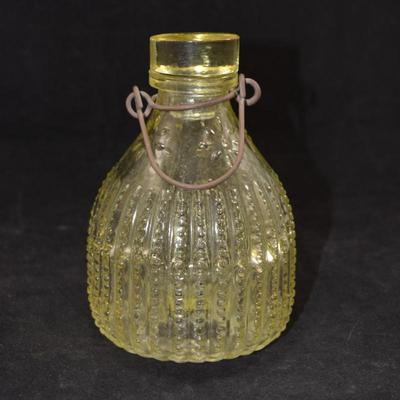Vintage Glass Wasp Trap with Stopper 5.75