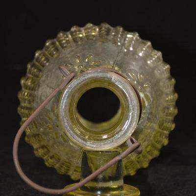 Vintage Glass Wasp Trap with Stopper 5.75"x4"