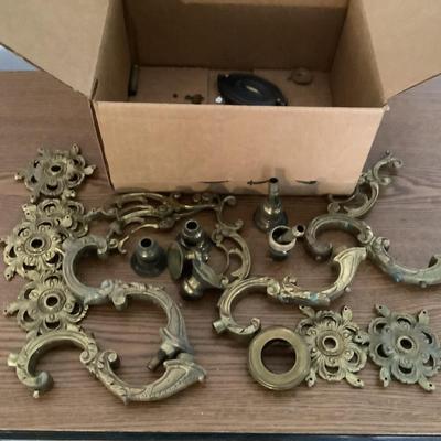 W1304 Brass Hardware Lot