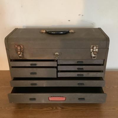 1305 Vintage 1950's Craftsman Heritage Logo Machinist Tool Chest