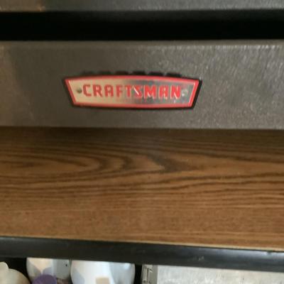 1305 Vintage 1950's Craftsman Heritage Logo Machinist Tool Chest