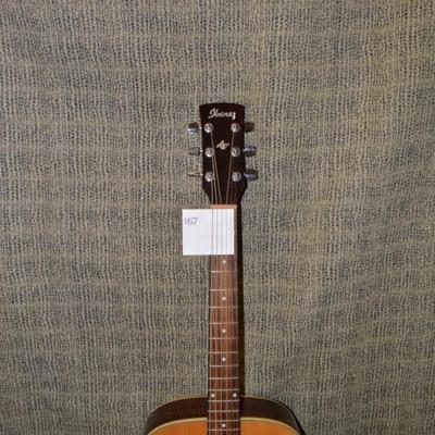 IBANEZ AC12-NT Artwood Acoustic Guitar with Hard Shell Gig Bag
