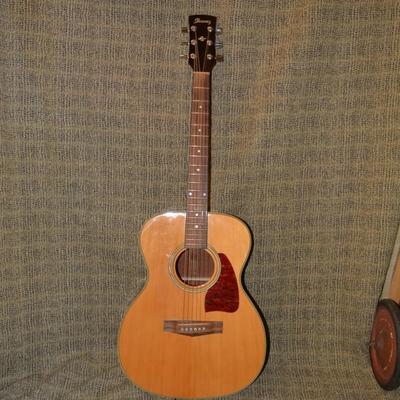 IBANEZ AC12-NT Artwood Acoustic Guitar with Hard Shell Gig Bag