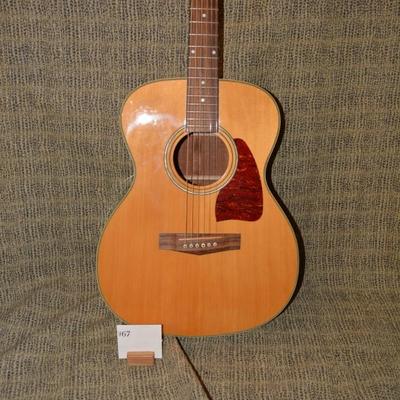 IBANEZ AC12-NT Artwood Acoustic Guitar with Hard Shell Gig Bag