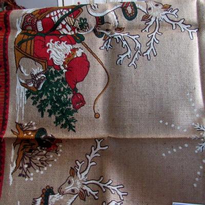 Older Unused Large Christmas Tree Underskirt or Table Covering