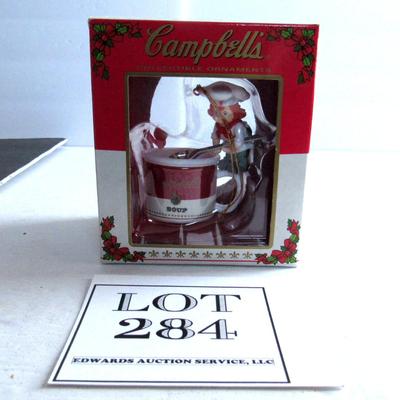 Campbell's Soup Christmas Ornament in Box