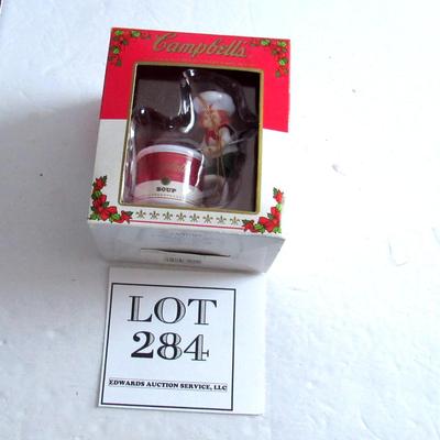 Campbell's Soup Christmas Ornament in Box