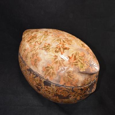 Large Clay Roaster 1970, Beauceware Jean Cartier for T. Eaton Co. 15"x9"x9"