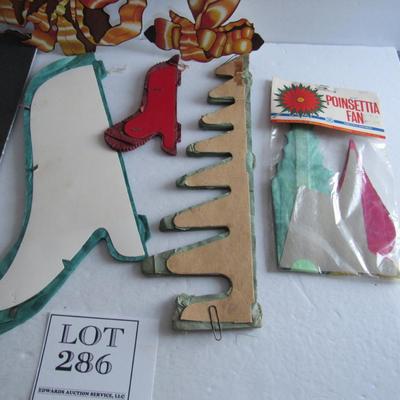 Lot of Vintage and Modern Honeycomb Tissue Decor