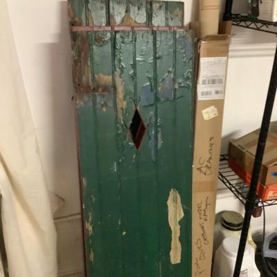 W1313 Vintage Lot of Shutters Qty 8